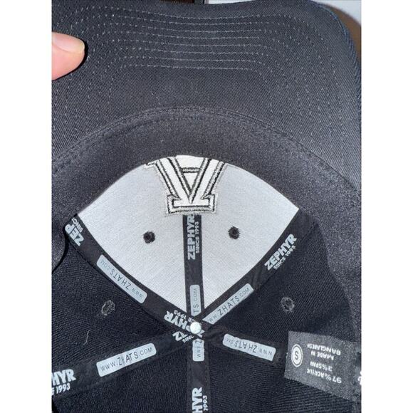 Arizona Wildcats Zephyr Hat Cap S Black Logo Silver Background - Picture 7 of 7